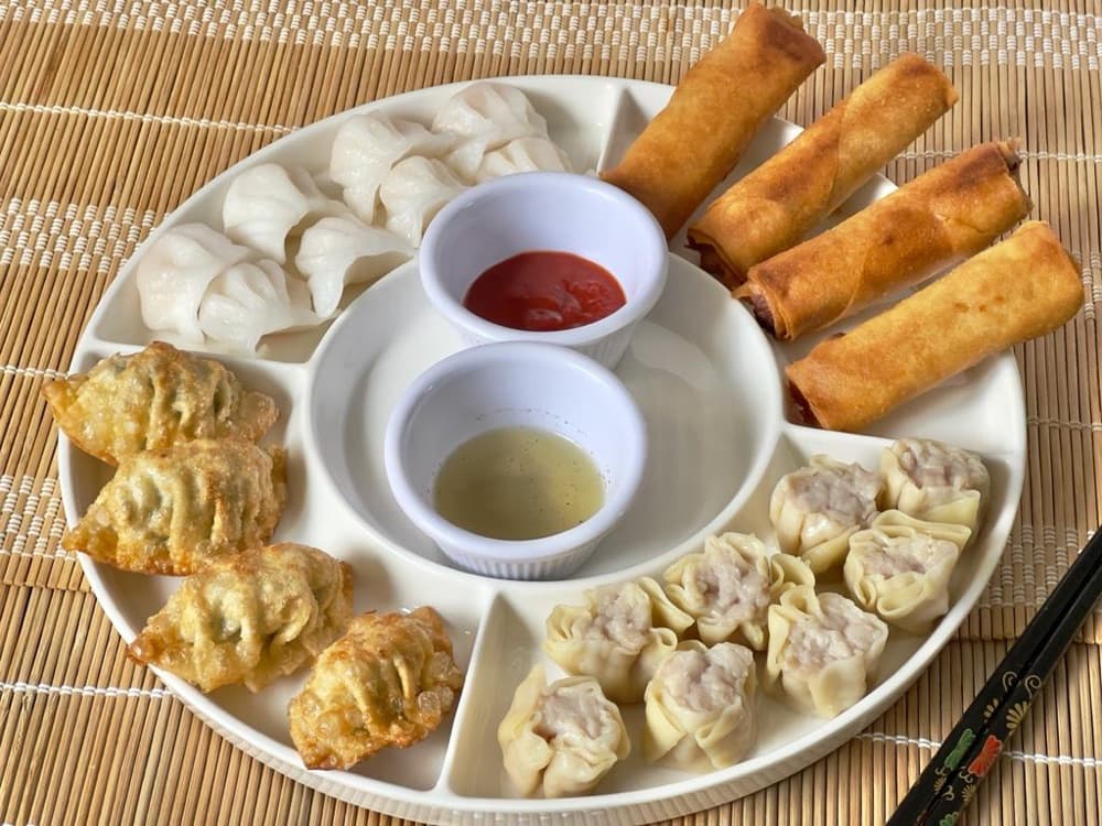 Piqueos Dim Sum 4 personas